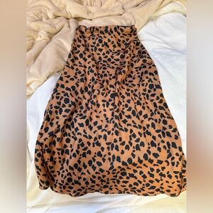 Urban Outfitters Cheetah Print Skirt